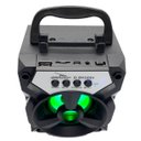 Ver imagem 3 de Caixa Som Preta Bluetooth Portátil SD Rádio FM USB Blutufe