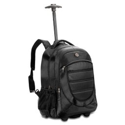 Mochila Notebook Asus com Rodinhas e Alças Reforçadas, ML8043 Preta - 1
