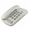 Telefone de Mesa e Parede Telefônico Fixo - Branco - 1