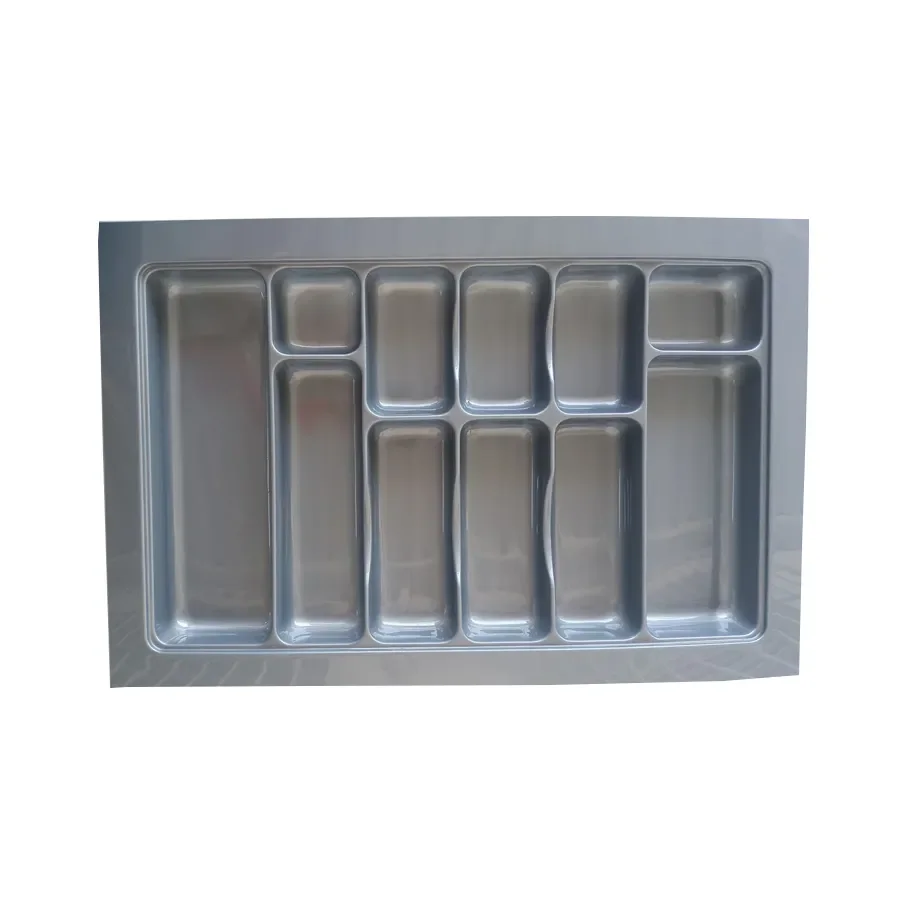 Organizador de Talheres Dt43 Cinza Moldplast