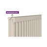 Cabeceira Casal Laranjeiras com Par Frame Queen Off White - Linea - 4