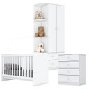 Ver imagem 1 de Quarto de Bebê Labirinto Branco Brilho - Henn