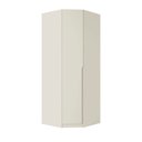 Ver imagem 2 de Guarda-Roupa Modulável de Canto 45° Abertura para Esquerda 91cm 100% MDF Dormitórios Bend Bege/Luna