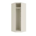 Ver imagem 4 de Guarda-Roupa Modulável de Canto 45° Abertura para Esquerda 91cm 100% MDF Dormitórios Bend Bege/Luna