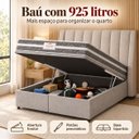 Ver imagem 3 de Box Baú com Colchão Queen Mola Ensacada Solar Bambu