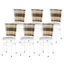 Ver imagem 1 de 6 Cadeiras para Mesa Branca Hawai Cappuccino Premium:branco