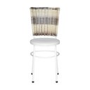 Ver imagem 3 de 6 Cadeiras para Mesa Branca Hawai Cappuccino Premium:branco