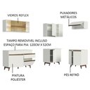 Ver imagem 5 de Armário de Cozinha Completa de Canto 332cm Branco Reims Madesa 02