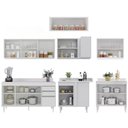 Ver imagem 6 de Armário de Cozinha Modulado de Canto 7 Peças Cp23 Balcão com Tampo Branco - Lumil Lumil Móveis