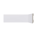 Ver imagem 1 de Rodapé de Poliestireno 07cm Liso Branco 2m - Santa Luzia