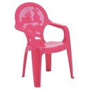 Ver imagem 1 de Cadeira Infantil Tramontina Catty Plástico Estampado Rosa