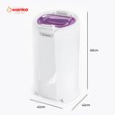 Ver imagem 2 de Centrífuga de Roupas Bella Eco 8kg Wanke 220v Branco
