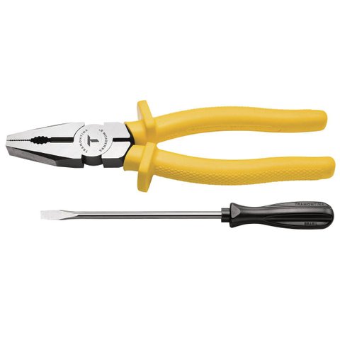 Kit Alicate 8" + Chave de Fenda 1/8x3" - 43408048 - Tramontina