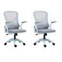 Ver imagem 1 de Kit com 2 Cadeira Escritório Diretor Office Columbus com Tela Mesh