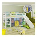 Ver imagem 5 de Cama Infantil com Escorregador e Tenda Castelo Cavaleiro - C