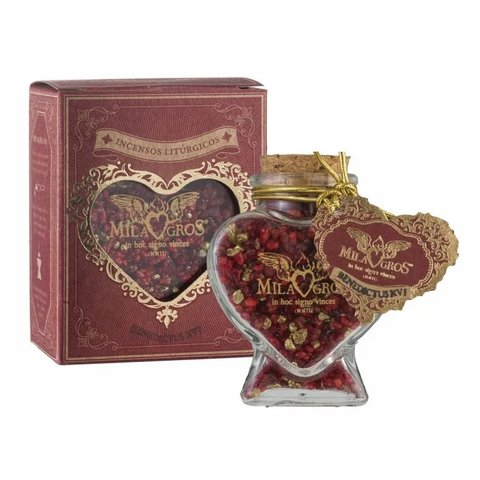 Incenso Litúrgico Benedictus Xvi no Vidrinho Cuore 47g
