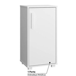 Armário Multiuso com 1 Porta Brv - Branco - 3