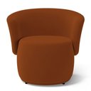 Ver imagem 3 de Kit 2 Poltronas e 1 Namoradeira Aisha Orgânica Veludo Terracota - Desk Design