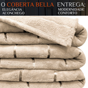 Ver imagem 2 de Coberta Queen Size Manta Bella Super Fofinha e Grossa Paris:caqui