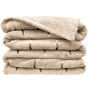 Ver imagem 1 de Coberta Queen Size Manta Bella Super Fofinha e Grossa Paris:caqui