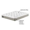 Colchão Queen Ecoflex Size Energy Prime Molas Verticoil 158x198x28 - Cinza - 3