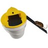 Ratoeira com Balde 18 Litros Armadilha Pega Rato Captura Ratazana Resistente Reutilizavel Camundongo - 2