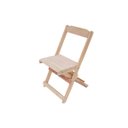 Ver imagem 3 de Jogo Conjunto 1 Mesa 120x70 e 4 Cadeiras Bar Dobráveis Retratil de Madeira Maciça - Sem Pintura