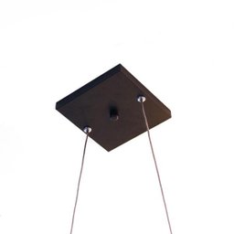 Luminária Pendente Estilo Jabuticaba Preta com Globo Leitoso para 4 Lâmpadas Halopin G9 Bivolt - 4