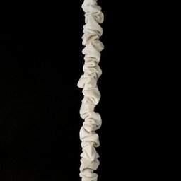 Capa de Veludo Na Cor Creme para Corrente de Lustre 100cm - Htcapa-Cre - 1