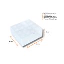 Ver imagem 3 de Vaso Quadrado de Flores em Acrílico 3mm Elegância Moderna Centro Mesa 16 X 16 X 6