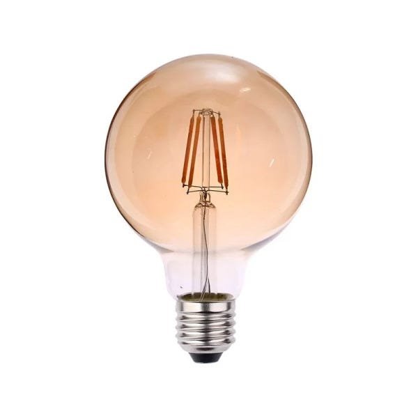 Lâmpada Led Blumenau Filamento Globo G95 4W Bivolt E27