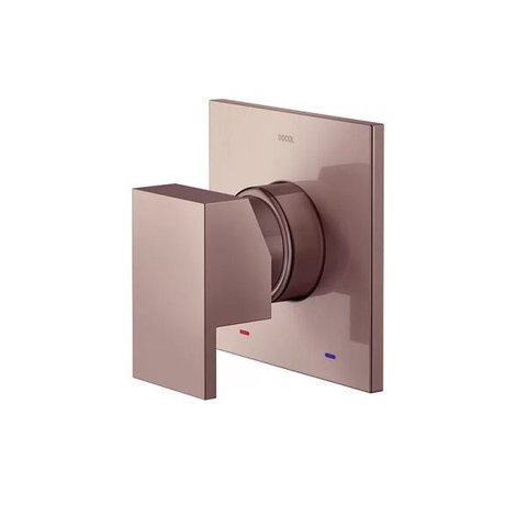 Acabamento monocomando para chuveiro e ducha higiênica 1/2" New Edge/Minima cobre escovado 00926069