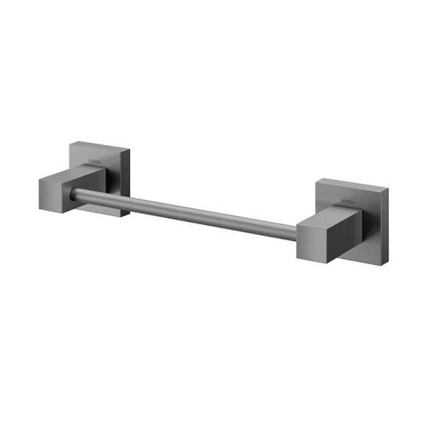Porta-toalhas rosto Square grafite escovado - 00388470 Docol