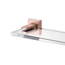 Ver imagem 2 de Prateleira acrílica Square cobre escovado - Docol 00388269