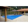 Capa de Piscina 2,2x2,2 Lona Forte Proteção para Pequenos Animais - 3
