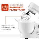 Ver imagem 5 de Batedeira Planetária Mondial BP-03W-2B com 12 Velocidades 700W Branca 220V