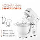Ver imagem 6 de Batedeira Planetária Mondial BP-03W-2B com 12 Velocidades 700W Branca 220V