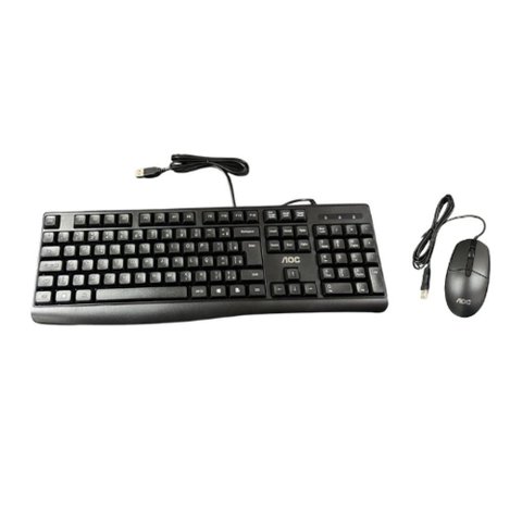 Kit Teclado + Mouse com Fio Usb Abnt2 (ç) Km170 – Plug & Play – Mouse até 2000 Dpi – Preto