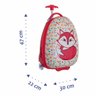 Malinha Escolar Infantil c/Rodinhas Fox Abs Resistente ys21079 - 4