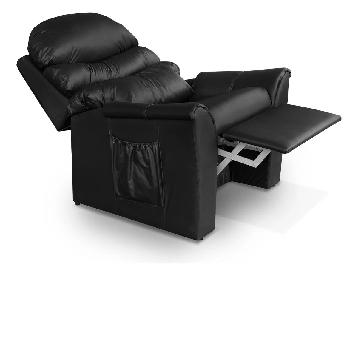 Poltrona para Estética Reclinável Top Sofas em Corino Preto - 3