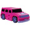 Mala Infantil Escolar Rosa ABS Rodinhas 360 Play Racing Road Sestini - 3