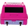Mala Infantil Escolar Rosa ABS Rodinhas 360 Play Racing Road Sestini - 5