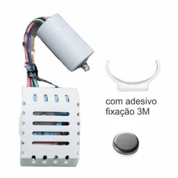 Controle Remoto para Ventilador de Teto Universal Aliseu Terral Ic55 127v - 3