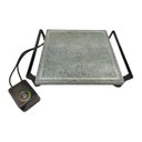 Ver imagem 2 de Grill Chapa Elétrica Grelha De Pedra Sabão Para Grill 220 Volts