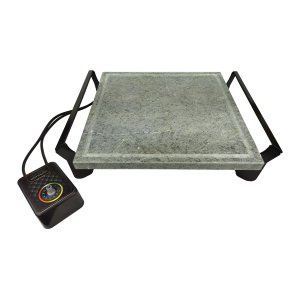 Grill Chapa Elétrica Grelha De Pedra Sabão Para Grill 220 Volts