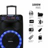 Caixa Som Portátil Bluetooth Amplificada 1000W com Microfone Thunder x Sumay - 5