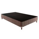 Ver mais imagens de Cama Box Casal: Colchão Anatômico Paropas D33/EP Confort Ultra Firme + Base CRC Rústico Brown(