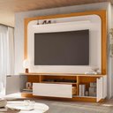 Ver imagem 2 de Painel Nilo para Tv de até 75 Polegadas - Cinamomo Off White - Madetec