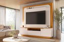 Ver imagem 1 de Painel Nilo para Tv de até 75 Polegadas - Cinamomo Off White - Madetec
