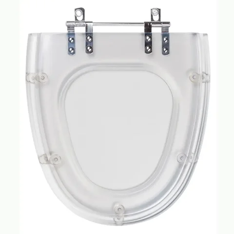 Tampa de Vaso Poliéster Eros Transparente para louça Incepa